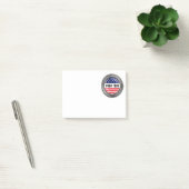 Uw aangepaste Amerikaanse Button Post-it® Notes (Kantoor)