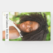 UW aangepaste banner Foto en Tekst (Horizontaal)