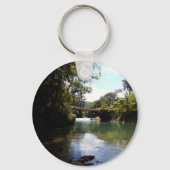 Uw aangepaste basisButton Sleutelhanger (Voorkant)