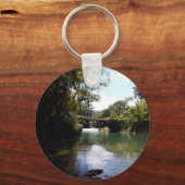 Uw aangepaste basisButton Sleutelhanger (Voorkant)