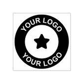 Uw aangepaste bedrijfslogo rubberstempel (Afrduk)