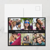 UW aangepaste briefkaart voor foto's (Voorkant / Achterkant)