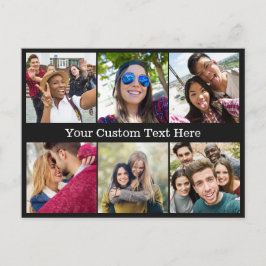UW aangepaste briefkaart voor foto's