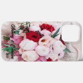 Uw aangepaste bruiloft boeket foto Case-Mate iPhone case (Achterkant (horizontaal))