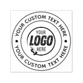 Uw aangepaste Business Logo Self Inking Rubber Sta Zelfinktende Stempel (Design)