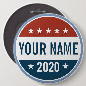 UW AANGEPASTE CAMPAGNE 2020 RONDE BUTTON 6,0 CM (Voorkant /achterkant)