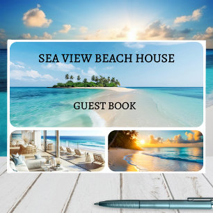 Uw aangepaste foto Collage Beach House Gastenboek