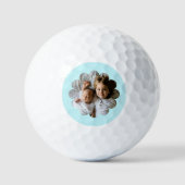Uw aangepaste foto in Bloem Golfballen (Voorkant)