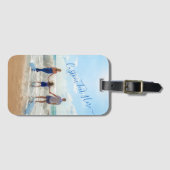 Uw aangepaste fotokofferlabel met gepersonaliseerd bagagelabel (Voorkant (horizontaal))