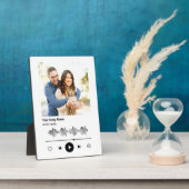 Uw aangepaste fotomuziekspeler Uw favoriete nummer Fotoplaat (Zijkant)
