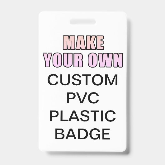 Uw aangepaste gepersonaliseerde Kantoor Identity P Badge (Front)