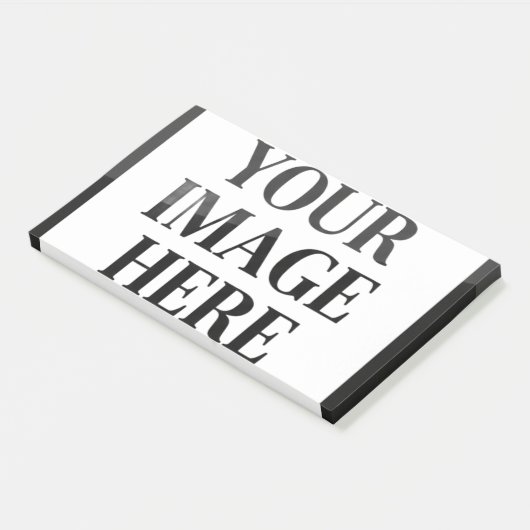 Uw Aangepaste Herinnering - Gepersonaliseerde Foto Post-it® Notes (Schuin)