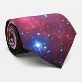 Uw aangepaste initialen Monogram Eagle Nebula Stropdas (Opgerold)