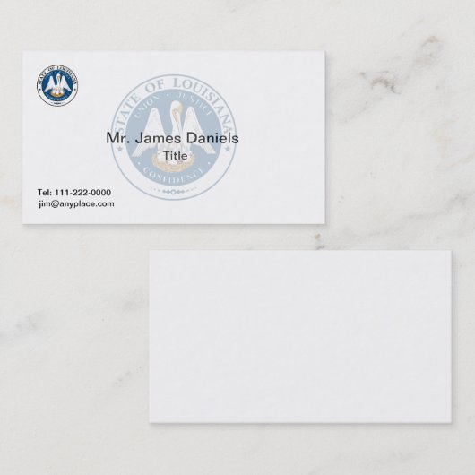 Uw aangepaste Kaart Visitekaartje (Voorkant / Achterkant)