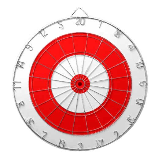 Uw aangepaste kleurencirkels Doelontwerp Dartbord (Voorkant)