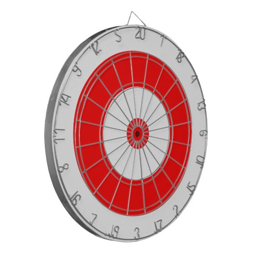 Uw aangepaste kleurencirkels Doelontwerp Dartbord (Voorkant Links)
