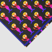 Uw aangepaste kleurenseciFi Rainbow Alien Vredesbo Tissuepapier (Detail)