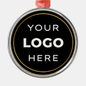 Uw aangepaste Logo-bedrijf Metalen Ornament (Voorkant)