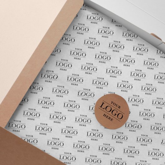 Uw aangepaste logo bedrijfs promotie tissuepapier