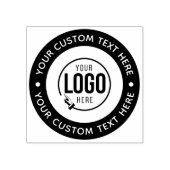 Uw aangepaste Logo gepersonaliseerde monogram of t Rubberstempel (Afrduk)