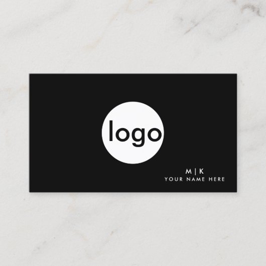 Uw aangepaste logo QR-code toevoegen Visitekaartje (Voorkant)