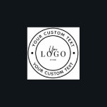 Uw aangepaste Logo Rubber Stamp Rubberstempel<br><div class="desc">Uw Custom Logo Rubber Stamp Deze houten kunststempel is de perfecte aanvulling voor uw hoeve of familie boerderij! Met een rustieke handgetekende kip met eieren en takken</div>
