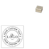 Uw aangepaste logo rubberen stempel (Gestempeld)