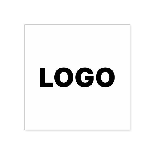 Uw aangepaste logo rubberstempel (Afrduk)