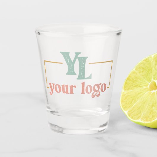 Uw aangepaste logo  shot glas (Voorkant)