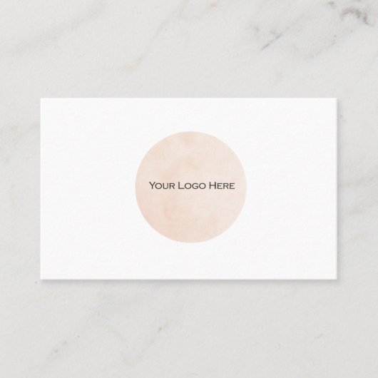 Uw aangepaste Logo-Visitekaartje Visitekaartje (Voorkant)