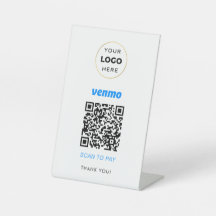 Uw aangepaste logo zakelijk scannen om wit te beta