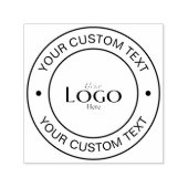 Uw aangepaste logo zelfinkende stempel (Design)