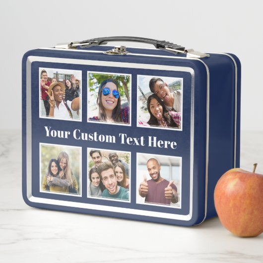 UW aangepaste lunchvakken voor foto's en tekst (In situ)