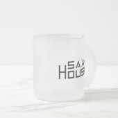 Uw aangepaste Mok van 10 oz diepgevroren glas (Voorkant rechts)