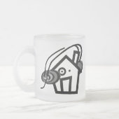 Uw aangepaste Mok van 10 oz diepgevroren glas (Links)