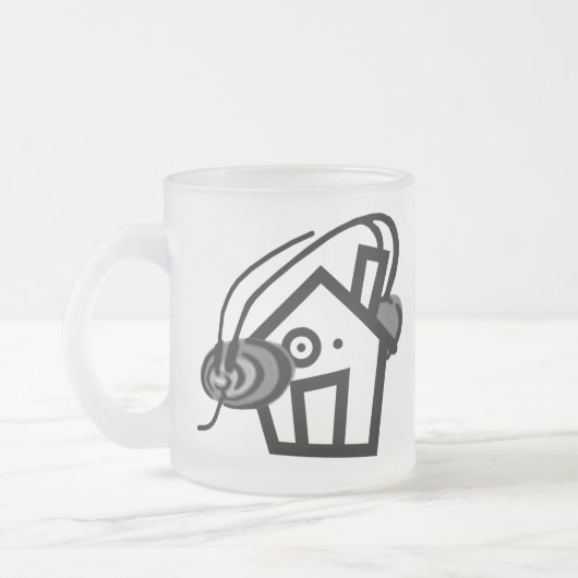 Uw aangepaste Mok van 10 oz diepgevroren glas (Links)