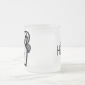 Uw aangepaste Mok van 10 oz diepgevroren glas (Center)