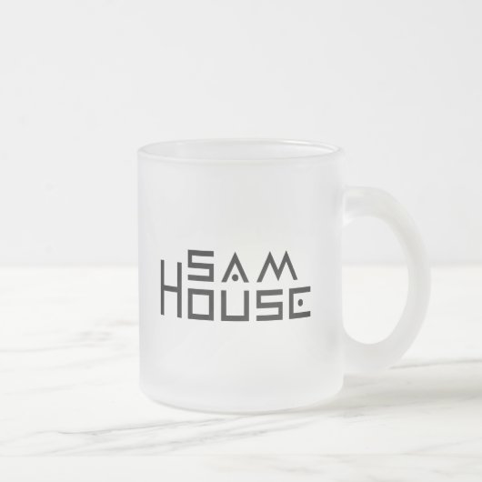 Uw aangepaste Mok van 10 oz diepgevroren glas (Rechts)