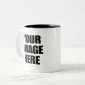 Uw aangepaste Mok van 11 oz met twee tonen (Voorkant links)