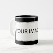 Uw aangepaste Mok van 11 oz met twee tonen (Voorkant links)