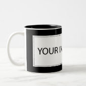Uw aangepaste Mok van 11 oz met twee tonen (Links)