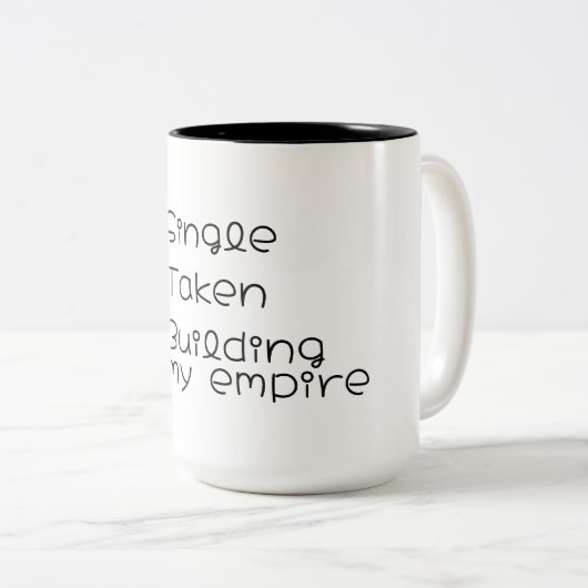 Uw aangepaste Mok van 15 oz met twee tonen (Voorkant rechts)