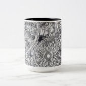 Uw aangepaste Mok van 15 oz met twee tonen (Center)