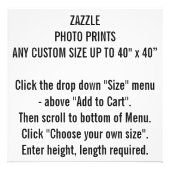 Uw aangepaste NullValue-fotouitbreiding Foto Afdruk (Voorkant)