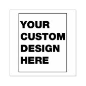 Uw aangepaste ontwerp hier - Custom Stamp Rubberstempel (Afrduk)