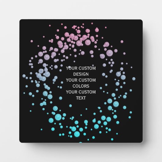 Uw aangepaste ontwerp hier - fotoplaat (Voorkant)