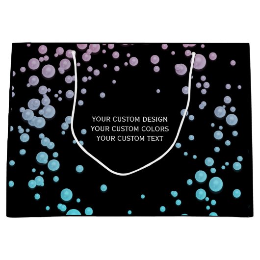 Uw aangepaste ontwerp hier - groot cadeauzakje (Voorkant)