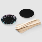 Uw aangepaste ontwerp hier - handwaaier (Niet-gemonteerd)