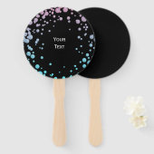 Uw aangepaste ontwerp hier - handwaaier (Voorkant en achterkant)