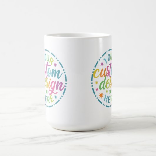 Uw aangepaste ontwerp hier Merch Koffiemok (Center)